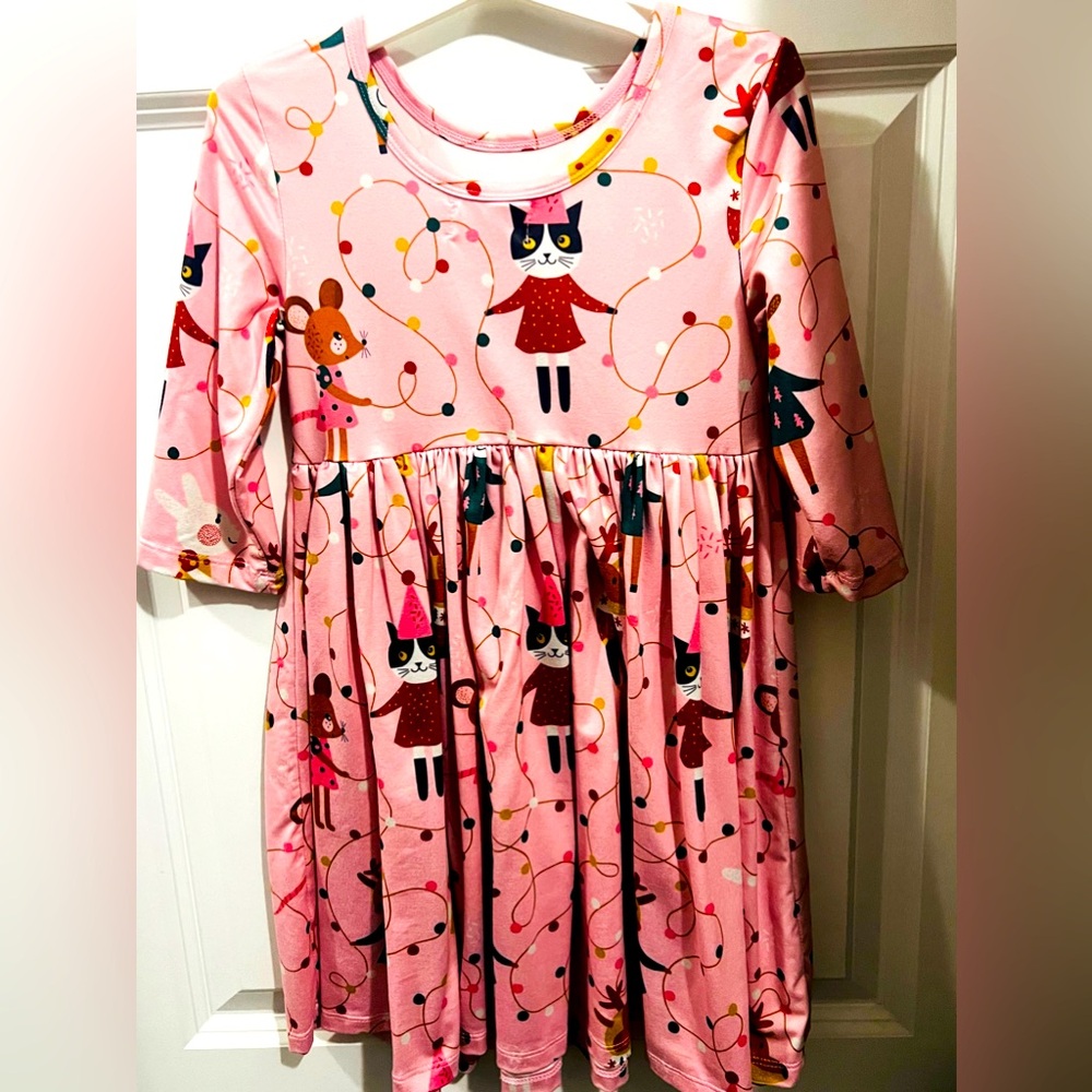 Holiday/winter/Christmas girls dress.